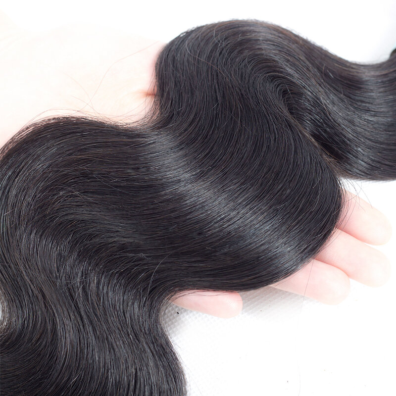 NextFace-خصلات شعر مموج من بيرو ، شعر بشري طبيعي ، شعر طويل ، درجة 10A ، 30 in ، 32 in