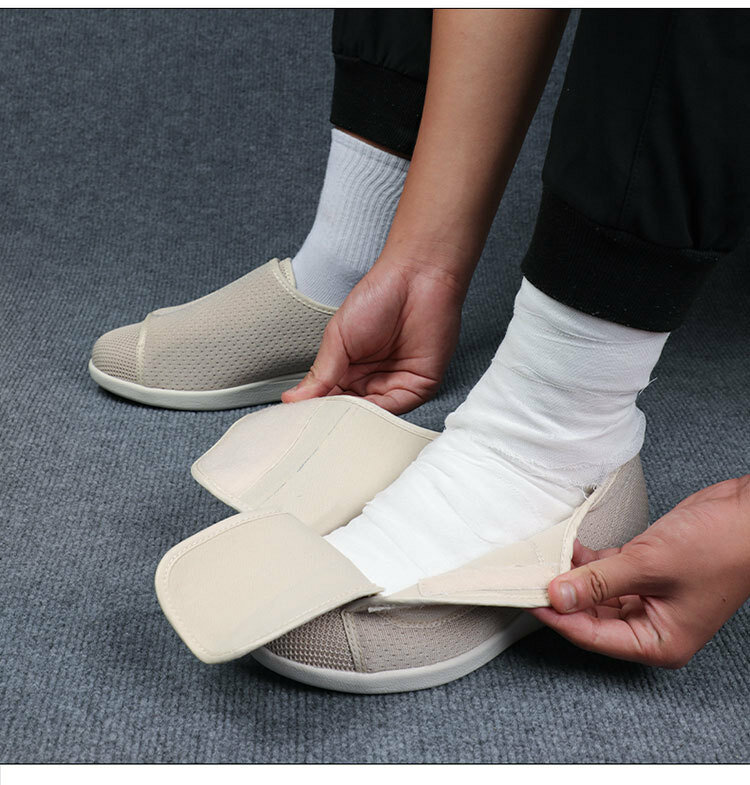 2021 جديد عرضي العظام قدم واسعة تورم الأحذية الإبهام انقلاب تعديل لينة مريحة السكري أحذية أحذية مشي