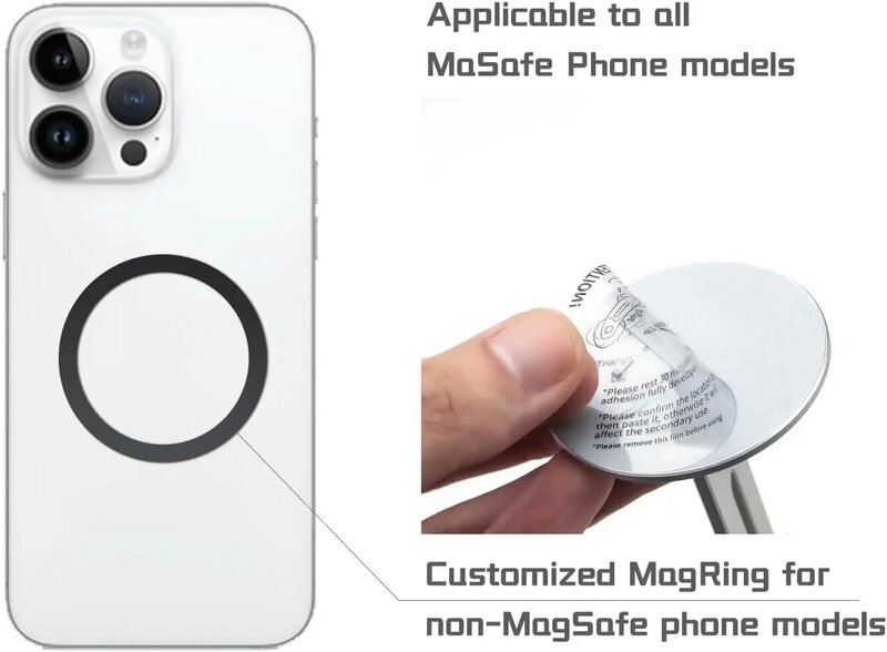 نموذج تسلا 3/Y/X/S لهاتف Magsafe IPhone 14 13 12 حامل معدني للتوسيع حامل شاشة كمبيوتر محمول جانبي