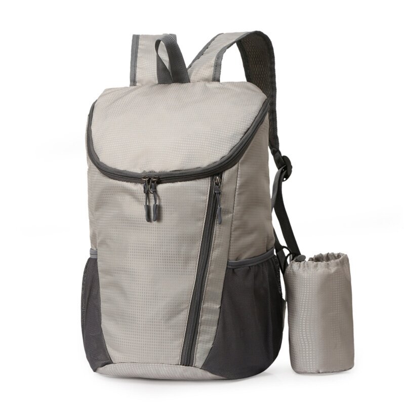 حقيبة ظهر قابلة للطي حقيبة السفر الأعمال السفر توفير مساحة حقيبة المدرسة ذات سعة عالية متعددة مقصورة قابلة للطي