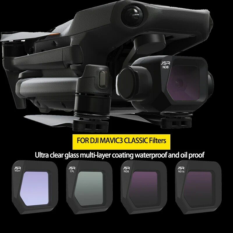 كاميرا عدسة تصفية ل DJI Mavic 3 الكلاسيكية ND مجموعة فلاتر التدرج مرشحات UV CPL ND8 ND16 ND32 ND64 ستار ليلة اكسسوارات