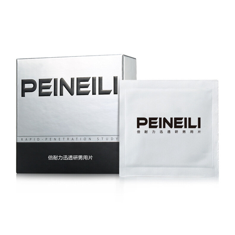 Peineili-مناديل مبللة محمولة للرجال ، 60 دقيقة قوة تدوم طويلاً ، مناديل رجالية لتأخير القضيب ، فندق السفر ، 12 قطعة لكل صندوق