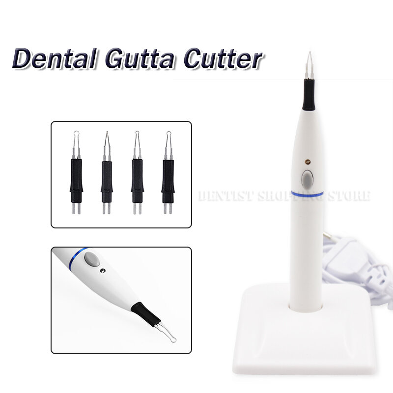 قطع الأسنان اللاسلكية Gutta Percha ، 4 نصائح قطع الأسنان والصمغ ، نظام التدفئة المقبس ، أدوات طبيب الأسنان ، المعدات الطبية