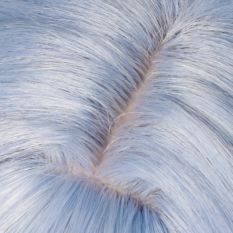 باروكة HSR-Robin تأثيري ، طويلة ، زرقاء فاتحة ، ألوان مختلطة ، باروكات متدرجة ، مقاومة للحرارة ، شعر اصطناعي ، هالوين ، 96