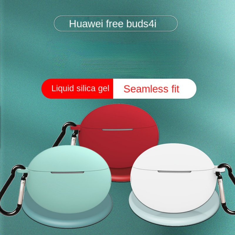 غلاف حماية من السيليكون لهاتف Huawei Freebuds 4i غطاء سماعات لهاتف Huawei Freebuds 4 I Free Buds 4i Freebuds4i