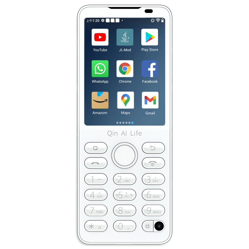متجر جوجل بلاي الجديد Qin F21 Pro هاتف ذكي بشاشة لمس 2.8 بوصة 3 جيجابايت + 32 جيجابايت/4 جيجابايت 64 جيجابايت بلوتوث 5.0