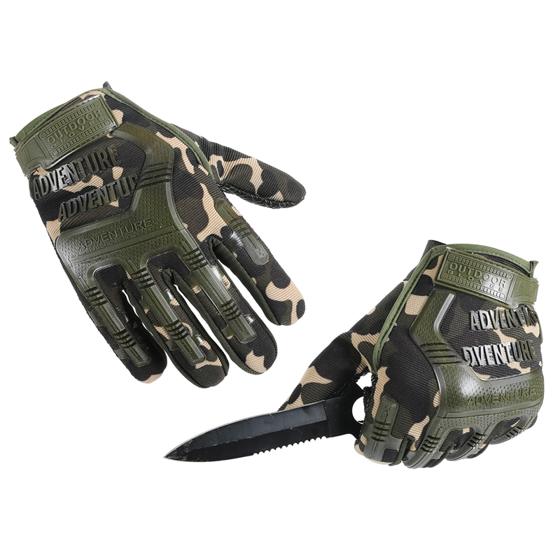 قفازات تكتيكية عسكرية للرجال والنساء أصابع كاملة مضادة للانزلاق للصيد قفازات لوفا Airsoft لكرات الطلاء قفازات يدوية للقتال