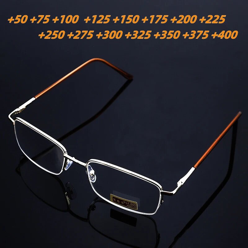 نظارات القراءة الرجالية ، للجنسين ، لمرحلة ما قبل النظر ، 0.5 0.75 1.0 1.25 1.5 2.0 2.25 2.5 2.75 3.0 3.25 3.5 3.75 4.0 4.5 5.0