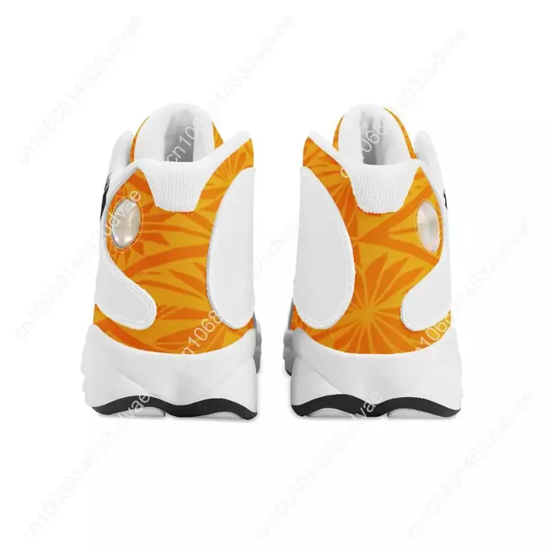أحذية رياضية بولينيزية ساموا برتقالية قبلية للجري ، على طراز طونجة ، رياضة كروية مخصصة ، شعار الفريق ، أحذية كرة سلة ، نوعية جيدة