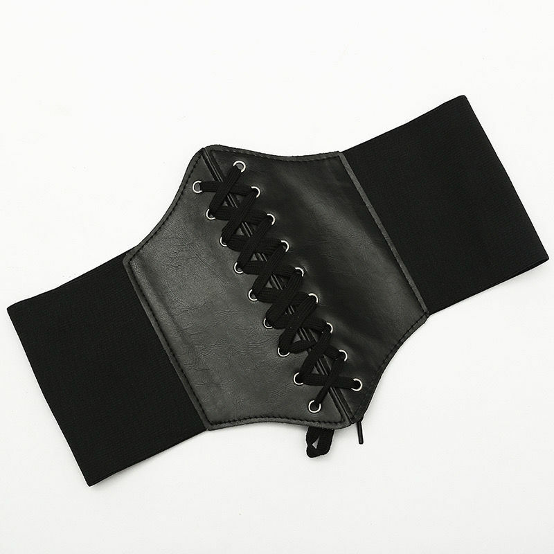 جرايس كارين-حزام السرج بأربطة ، مشد مربوط ، حزام خصر مرن