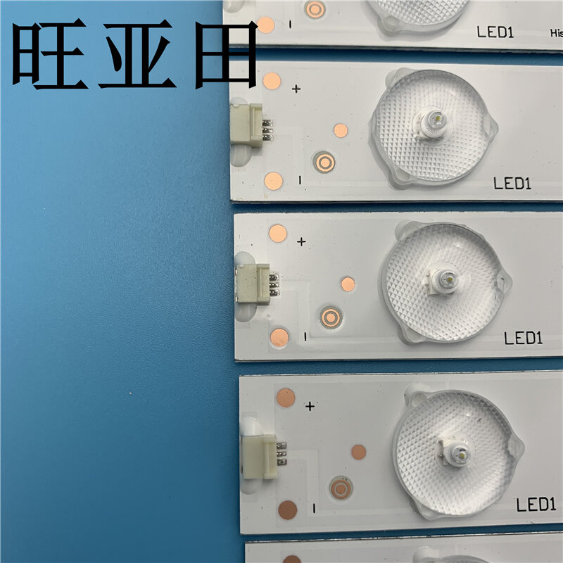 شريط إضاءة خلفية LED للتلفاز Hi-Sense 55 "، LED55EC520UA ، 2015 CHI550 ، LM41-00182A ، TH-55DX400C