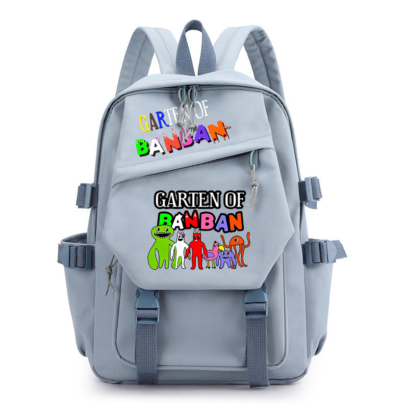 حقيبة ظهر مدرسية غير رسمية للأطفال من Garten Of Banban حقيبة مدرسية للطلاب في سن المراهقة حقيبة ظهر مطبوعة برسوم كارتونية حقيبة مدرسية للأطفال