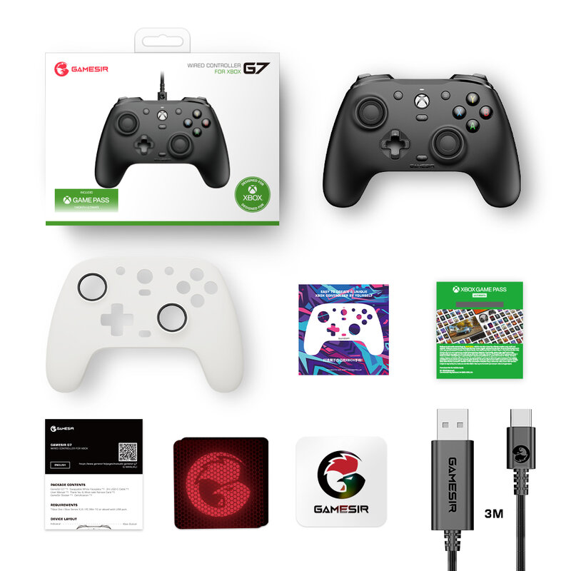 صولجان ألعاب Xbox ، لوحة ألعاب سلكية لسلسلة Xbox X ، Xbox Series S ، XBox One ، عصا تحكم ALPS PC ، لوحات قابلة للاستبدال