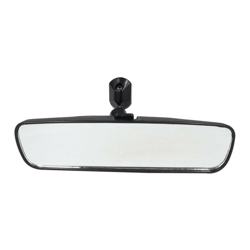مرآة الرؤية الخلفية زاوية واسعة قابلة للتعديل ، مرآة الرؤية الخلفية سيارة سوداء سميكة