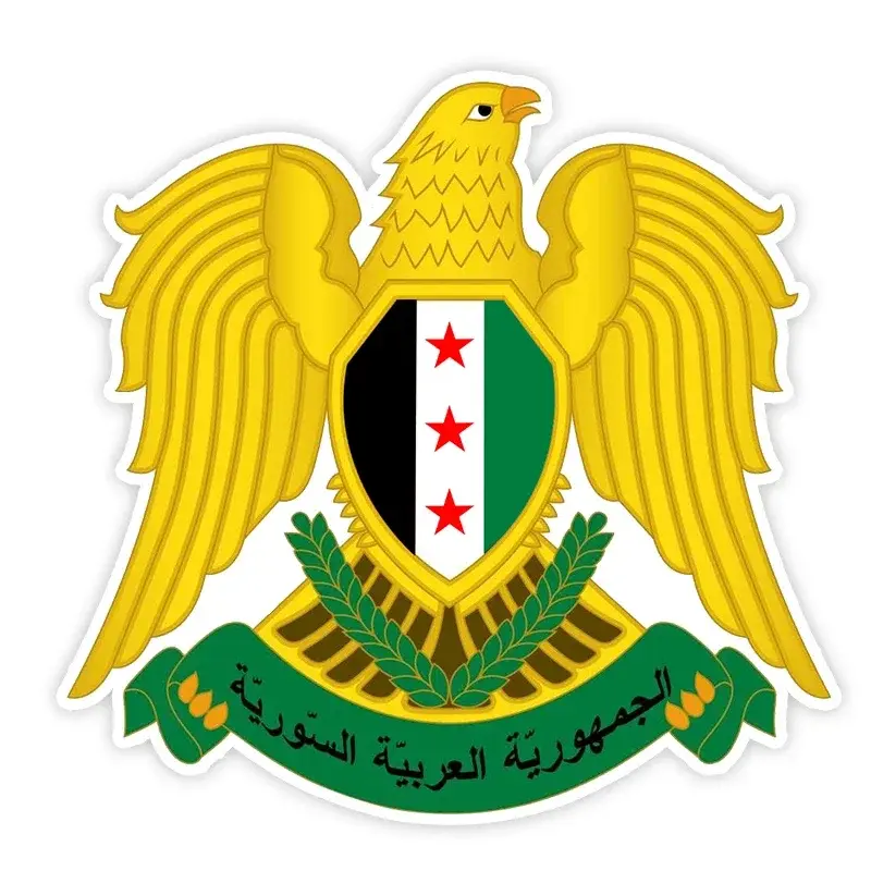 ملصق قابل للإزالة بأحجام مختلفة ، ملصق شعار من دمشق ، إكسسوارات مقاومة للماء على المصد ، النافذة الخلفية ، الكمبيوتر المحمول