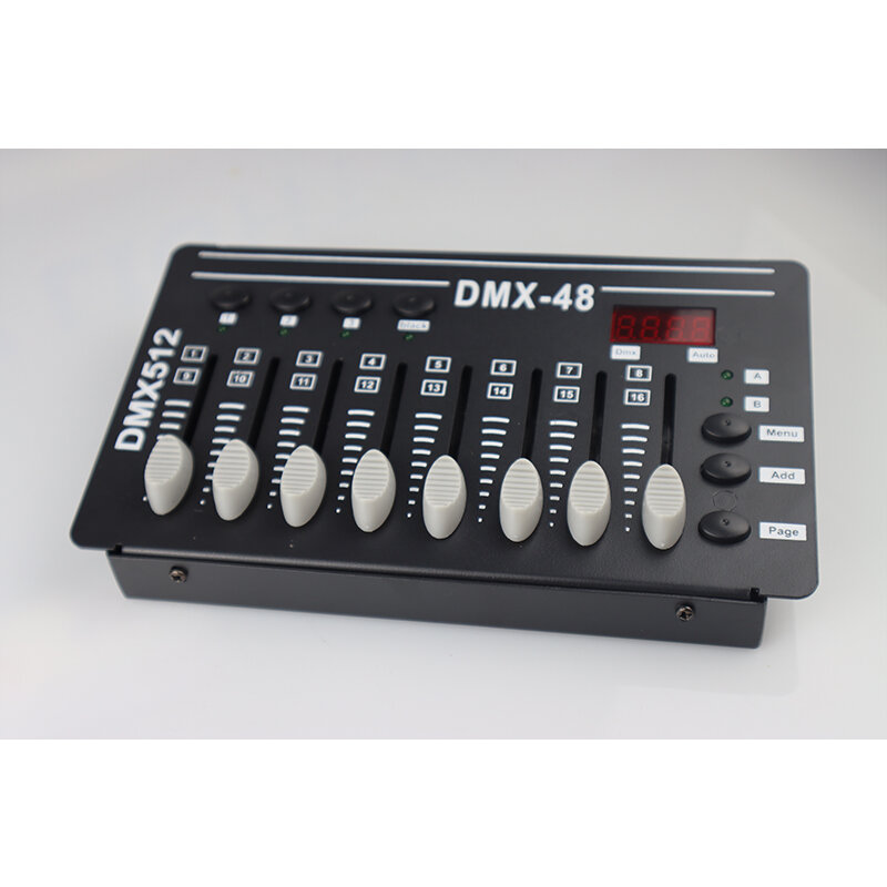DMX تحكم صغير مصابيح دي جي وحدة التحكم Dmx 512 المرحلة ضوء جهاز عرض ليزر تتحرك رئيس الألعاب النارية آلة مبيد المعدات