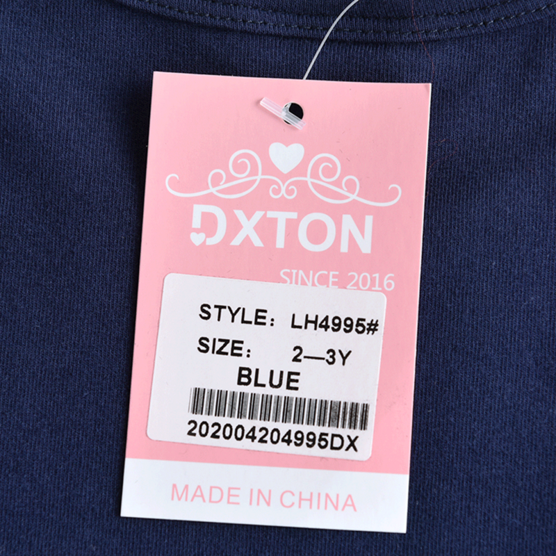 فساتين DXTON للبنات ملابس بتصميم وحيد القرن فستان شتوي بأكمام طويلة للأطفال 2023 فساتين حفلات أعياد الميلاد للبنات أزياء قطنية للأطفال