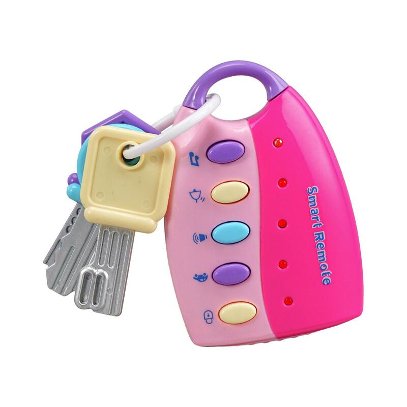 مفاتيح سيارة طفل لعبة التظاهر ، مفتاح عن بعد تفاعلي ، ألعاب تعليمية للأطفال الصغار ، هدايا عيد ميلاد للأطفال