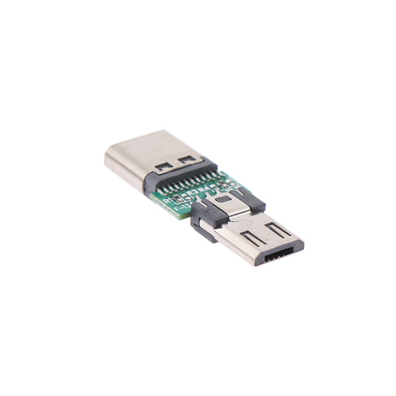 USB نوع C أنثى إلى مايكرو USB ذكر محول ، شاحن موصل