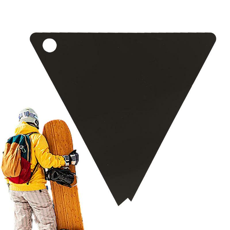 مجموعة كاشط التزلج والشمع ، أداة ضبط ألواح التزلج الأكريليك ، مثلث عريض ، معدات رياضية خارجية