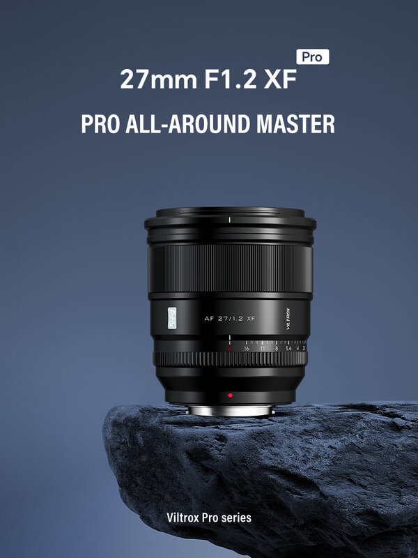 كاميرا VILTROX-Pro Fuji XF ، فتحة كبيرة للغاية ، عدسة أولية مصممة لكاميرات FUJIFILM X Mount ، 27 ، 75: ، F.1.2
