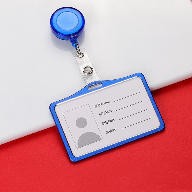 1 قطعة قابل للسحب شارة حمل البطائق ممرضة طبيب معرض ID اسم بطاقة شارة حامل اللوازم المكتبية المدرسية