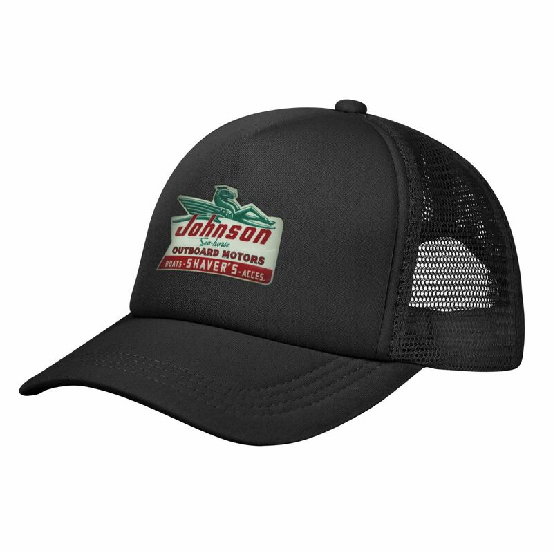 قبعة بيسبول خارجية من Johnson-Sea Horse ، شعار المحركات ، قبعة Snapback ، عيد الميلاد ، قبعات الرجال والنساء