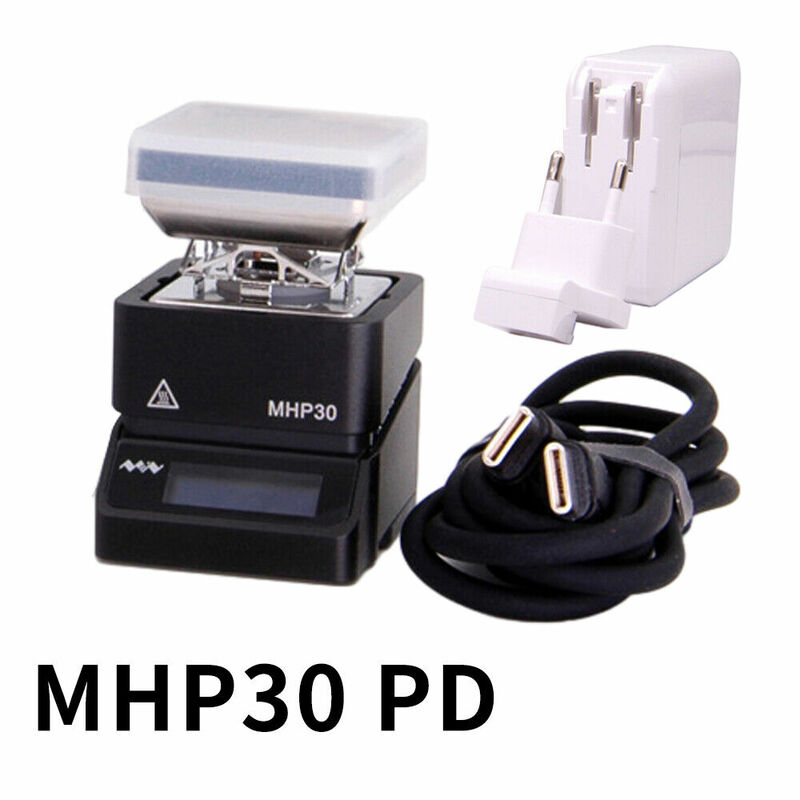 MHP30 لوحة تسخين صغيرة ، سخان ثنائي الفينيل متعدد الكلور مصلحة الارصاد الجوية ، محطة إعادة العمل ، مزيل قطاع LED ، منطقة التدفئة الوقوف ، 30x30mm