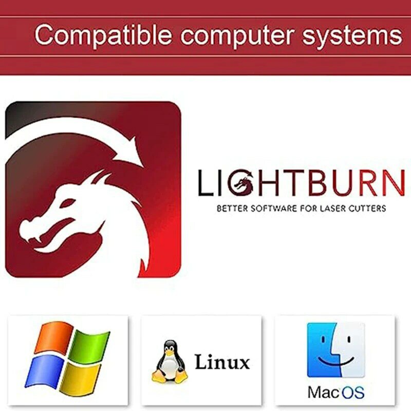 آلة النقش بالليزر على مفتاح LightBurn ، برنامج التحكم في رمز التنشيط ، جميع العلامات التجارية ، ، ، TS2 ، sculfun S9