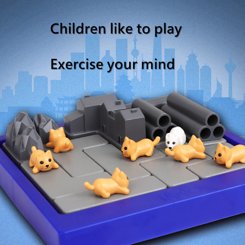 سيارة هوارونغ الطريق لعب للأطفال ، لغز تطوير اللعب ، نقل السيارات من المكتبة ، التدريب التفكير المنطقي الرياضي