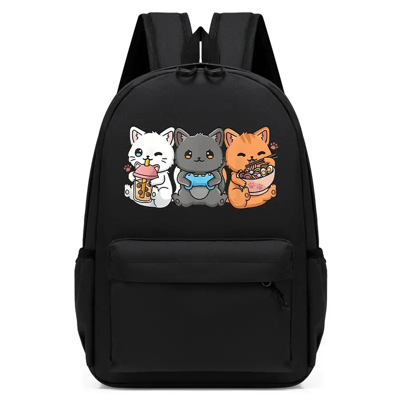 حقيبة ظهر على شكل قطة من Boba للفتيان والفتيات ، حقيبة مدرسية لرياض الأطفال ، هدية للأطفال ، رسوم كرتون أنيمي ، أطفال ، جميلة