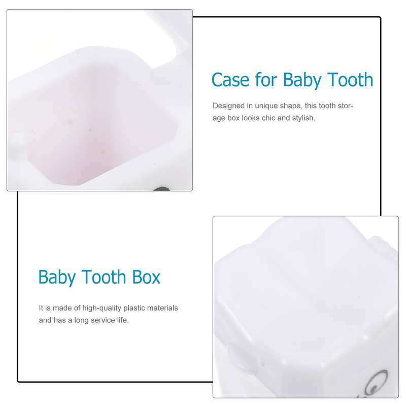 صندوق تذكار الأسنان الصغيرة ، حفظ أسنان الطفل ، منظم ، 50 رطل