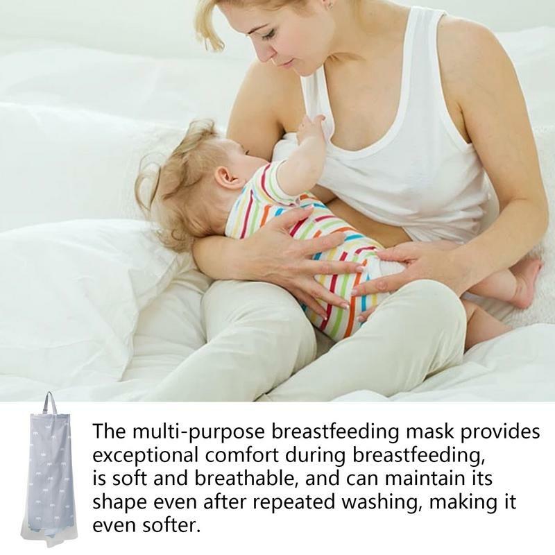 القطن تنفس الرضاعة الطبيعية المئزر ، قابل للتعديل التمريض يغطي ، في الهواء الطلق الأم القماش ، تغذية الطفل ، الخصوصية