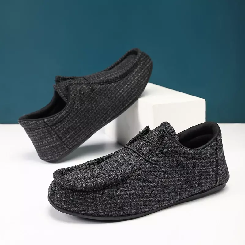 YRZL-حذاء قماشي غير رسمي للرجال ، مريح وجيد التهوية ، حذاء خفيف الوزن ، مقاس كبير ، تصميم جديد ، موضة ،