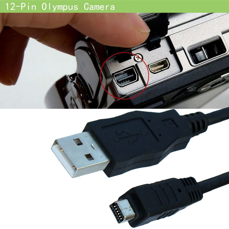 1.5 متر 12Pin إلى كابل بيانات USB لكاميرا أوليمبوس