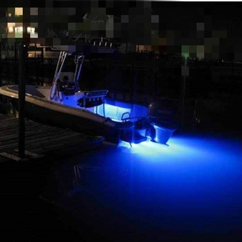 2 قطعة 5 بوصة يخت مصباح تحت الماء 42 LED أضواء الملاحة لشاحنة قارب ستيرن مرساة ضوء مركبة بحرية مصباح إشارة الإبحار