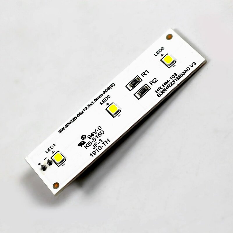 LED قطاع تيار مستمر 12 فولت للثلاجة الكهربائية ZBE2350HCA SW-BX02B B38HR231M03A0 V3