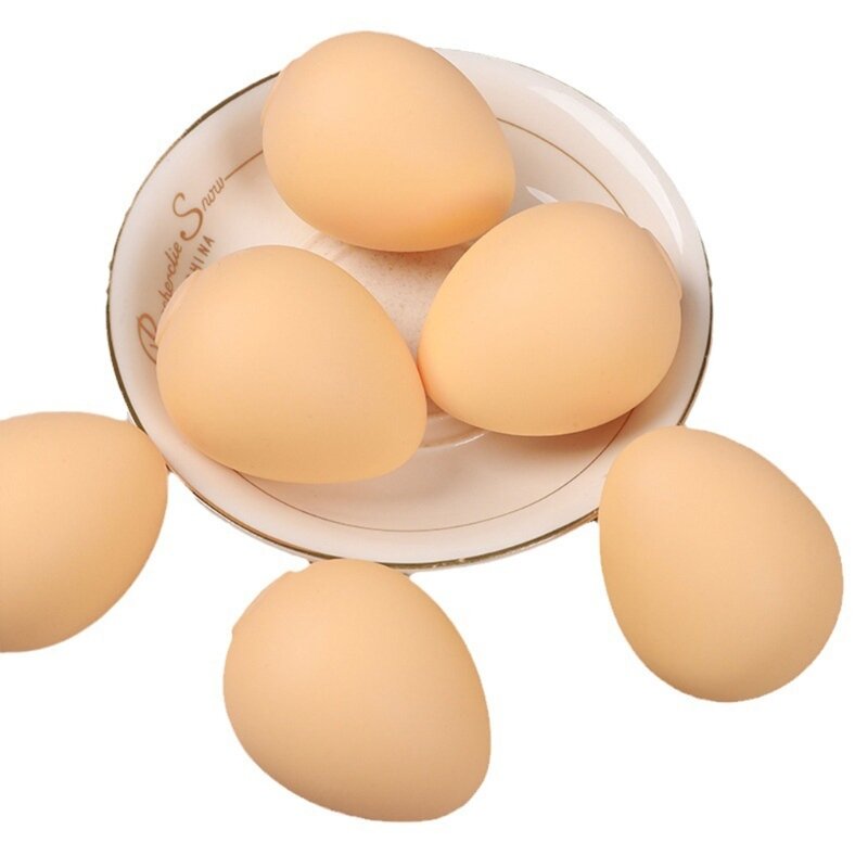 لعبة الإجهاد محاكاة البيض الأصفر نمط ضغط المالتوز فوتوستوديو الدعائم بيض صغير لعبة الضغط الطالب
