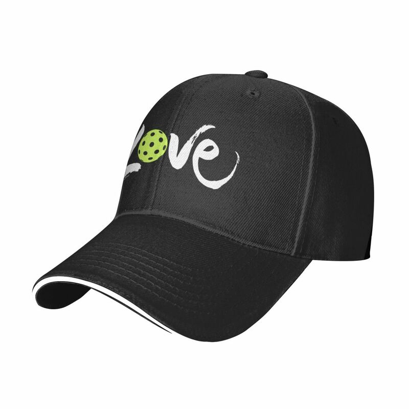 قبعة بيسبول مع حروف بيضاء للرجال والنساء ، قبعات سائق الشاحنة ، حقيبة الشاطئ ، الحب ، جديد في قبعة