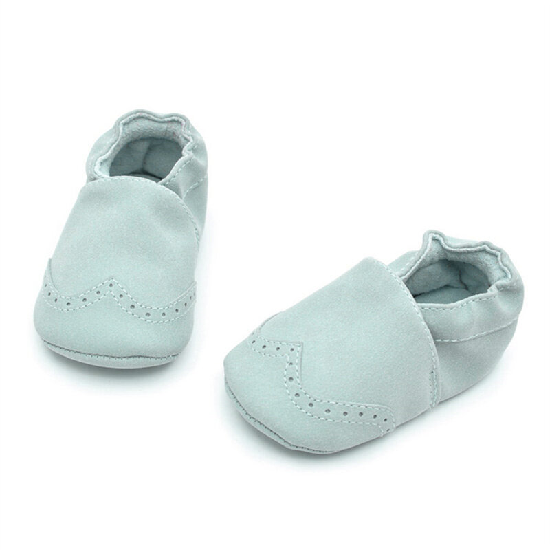 حذاء جلد نوبوك للأطفال ، حذاء موكاسين ناعم عالي الجودة للأطفال البنات والأولاد ، حذاء حديثي الولادة للمشي الأول