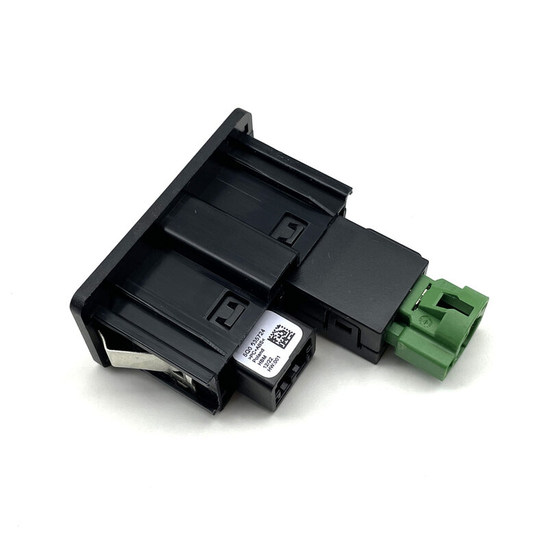 ل جولف 7 MK7 السابع CC E-GOLF CarPlay وسائل الإعلام USB AUX التبديل MIB2 MDI USB AMI قابس مهايئ المقبس كابل الأسلاك تسخير 3GD035222E