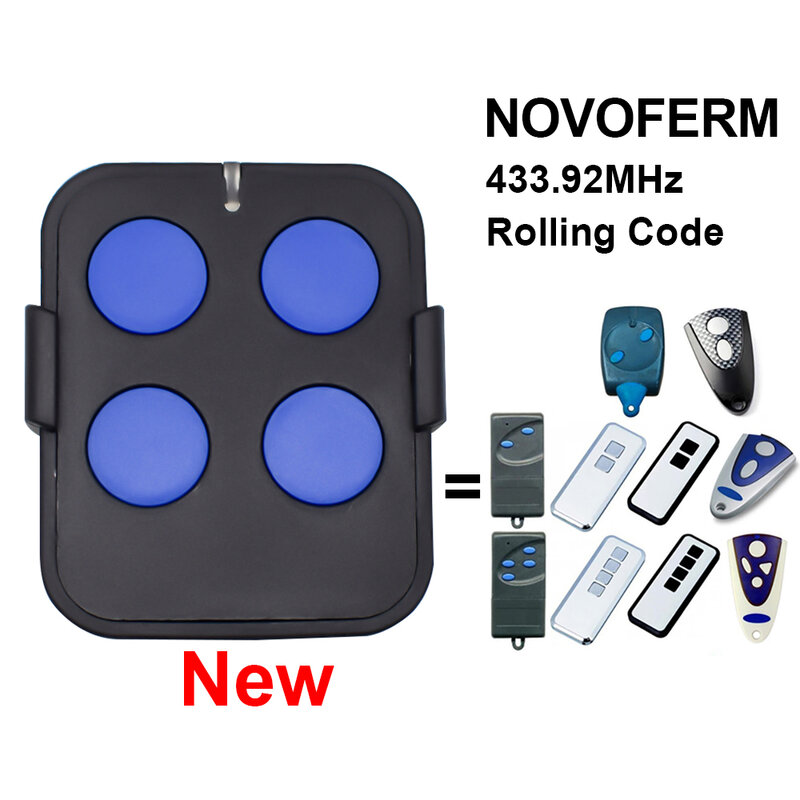 Novoferm-جهاز تحكم عن بعد مخصص للاستنساخ ، جهاز تحكم عن بعد بباب الجراج ، من نوفوترون ، مزيج 43-من نوفوفيرم
