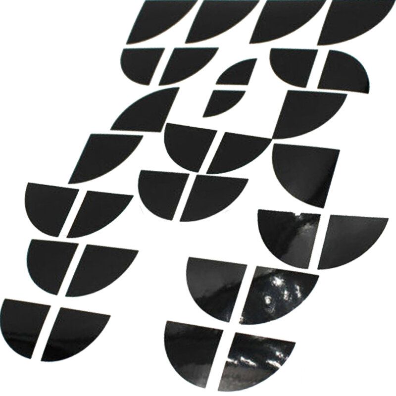 الشعار الأمامي والخلفي لسيارة بي دبليو ، أغطية محور العجلة ، ملصق عجلة القيادة ، أسود ، مناسب ، 82 ، 74 ، 68 ، 45 ، 7
