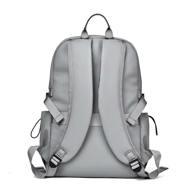حقيبة ظهر نايلون مضادة للماء للرجال ، حقيبة ظهر للكمبيوتر المحمول ، شحن USB ، سفر غير رسمي ، 15.6"