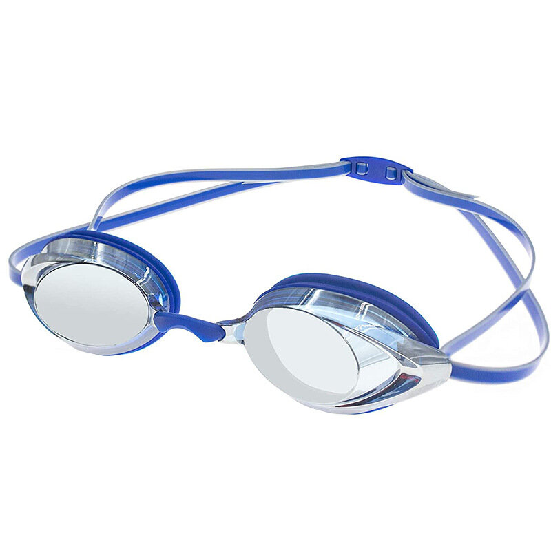 نظارات السباحة للرجال والنساء معدات HD مقاوم للماء ومكافحة الضباب نظارات سيليكون للسباق