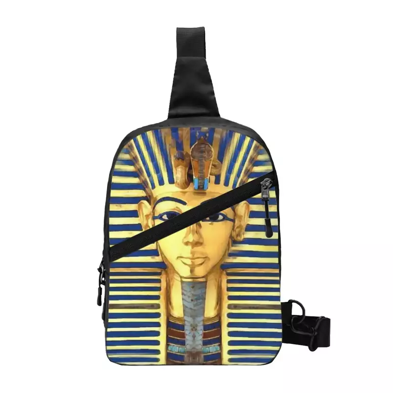 حقيبة ظهر بحمالة كروس مصرية قديمة للرجال ، رمز مصر القديمة ، حقائب كتف للسفر ، ركوب الدراجات ، غير رسمية