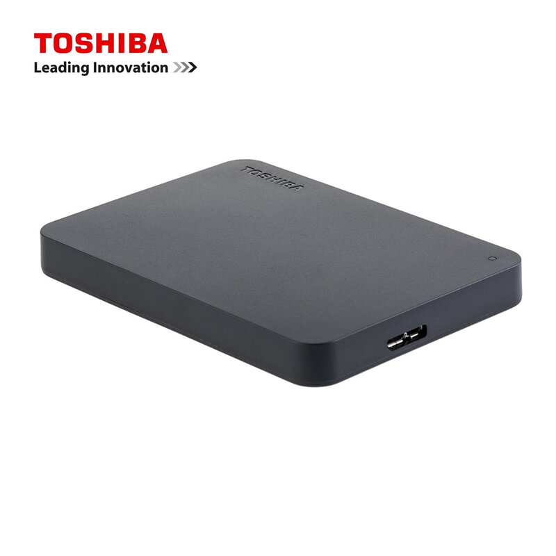 توشيبا A3 HDTB410YK3AA Canvio أساسيات 500GB 1 تيرا بايت 2 تيرا بايت ديسكو Rígido Externo Portátil USB 3.0 ، Preto