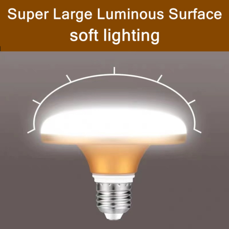 أضواء LED داخلية ساطعة للغاية ، أبيض بارد ، إضاءة ، مصابيح طاولة ، ضوء المرآب ، E27 ، AC220V ، 12 واط ، 15 واط ، 20 واط ، 30 واط ، UFO