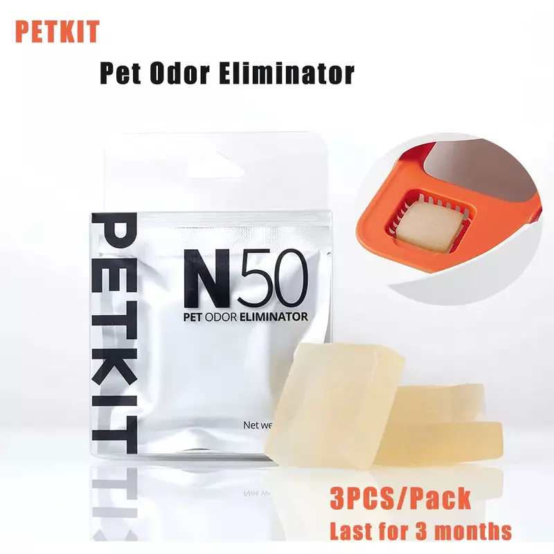 PETKIT مكعب مزيل العرق التلقائي ، لوازم مكعب القمامة ، ملحقات Pura Max ، N50 ، 1-7 حزم