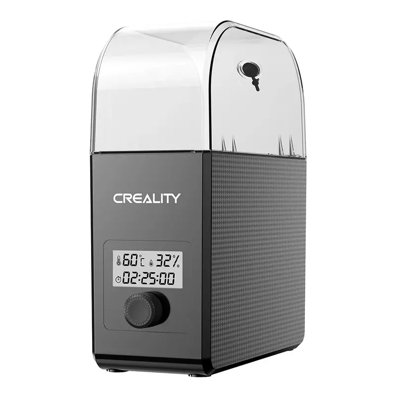 Creality-صندوق تدفئة الهواء الساخن لمراقبة الرطوبة في الوقت الفعلي ، خيوط ، درجة حرارة قابلة للتعديل 65 ، 45 ℃-℃ ، إعداد 0-24h ، 1-، جديد